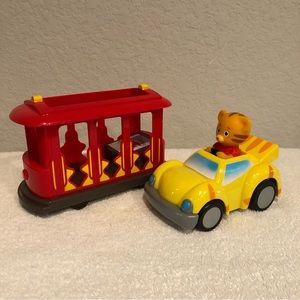 Daniel Tiger's Trolley & Car Pull Back ‘N Go Mr. Rogers Neighborhood